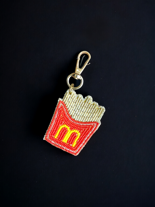 A Vdesi Mc D fries charm perfect for a Mc D lover. 